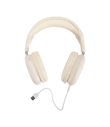 Recycled Plastic Wireless Headphones One Size White Floso