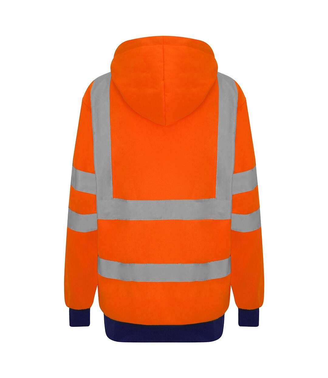 Mens high-vis hoodie orange/navy PRO RTX-2