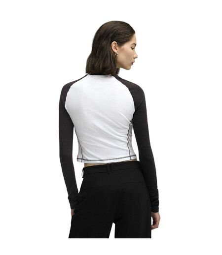 T-shirt Manches Longues Motorsport Femme Blanc  Puma