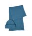 Ensemble Écharpe Et Bonnet Fantastico Taille Unique Turquoise Vif Boss-1