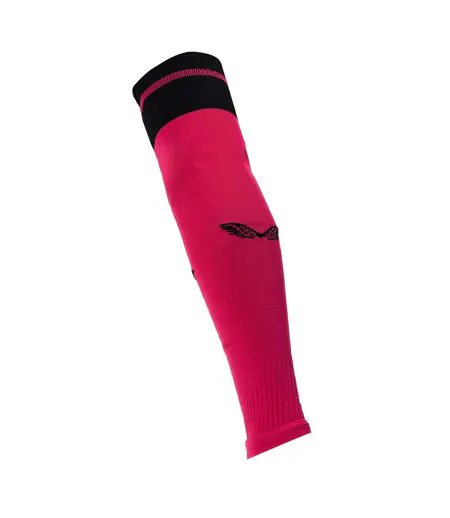 Chaussettes Hauteur Genoux Foot Motif/style Aston Villa Fc Adulte Gris Foncé Rose Foncé Castore