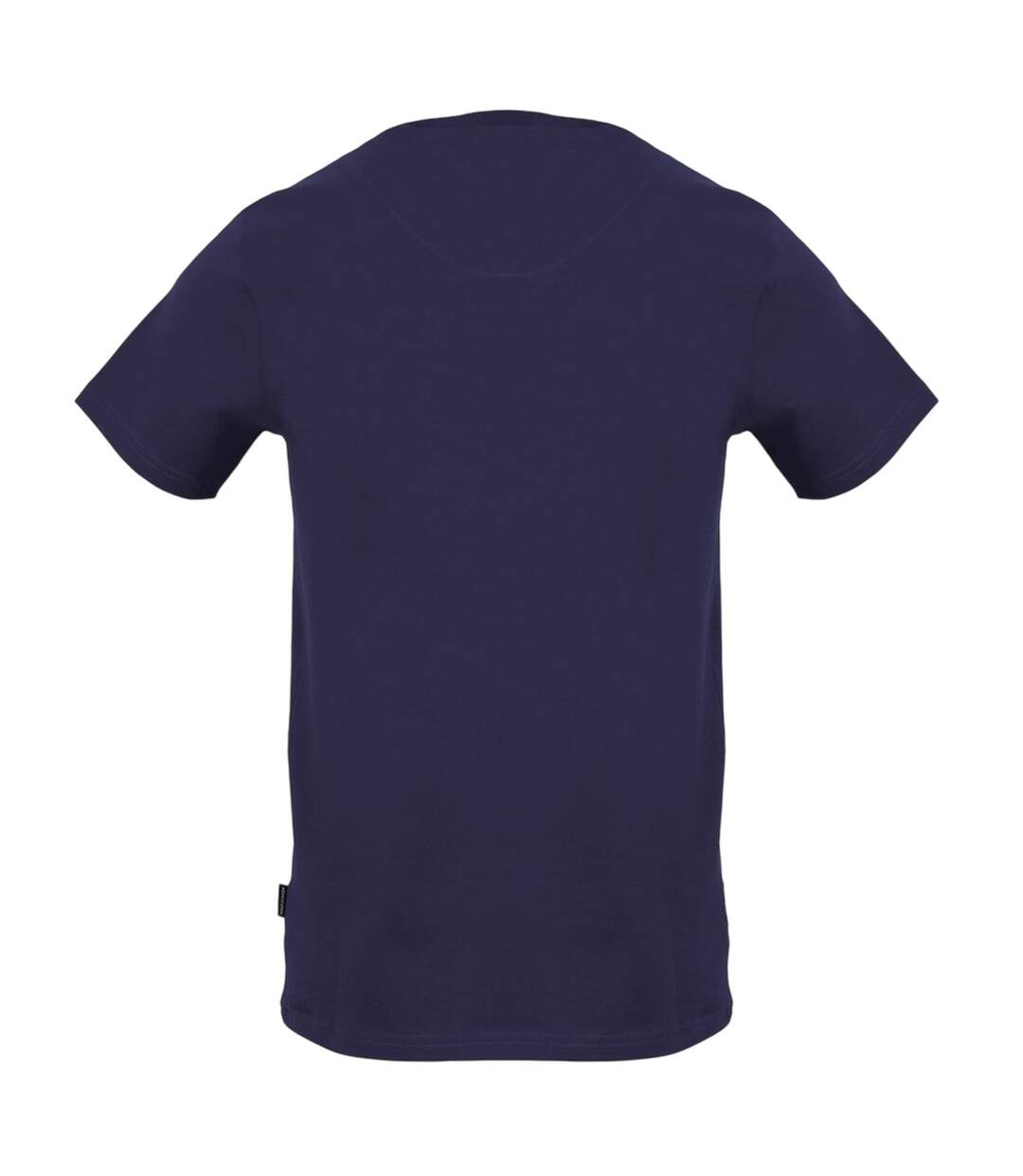 T-shirt Motif/style Logo Vertical Homme Bleu Marine Aquascutum-2