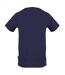 T-shirt Motif/style Logo Vertical Homme Bleu Marine Aquascutum-2