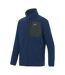 Veste Polaire Col Montant Motif/style Détail Contrasté Frankie Homme Bleu Marine Noir Regatta-4