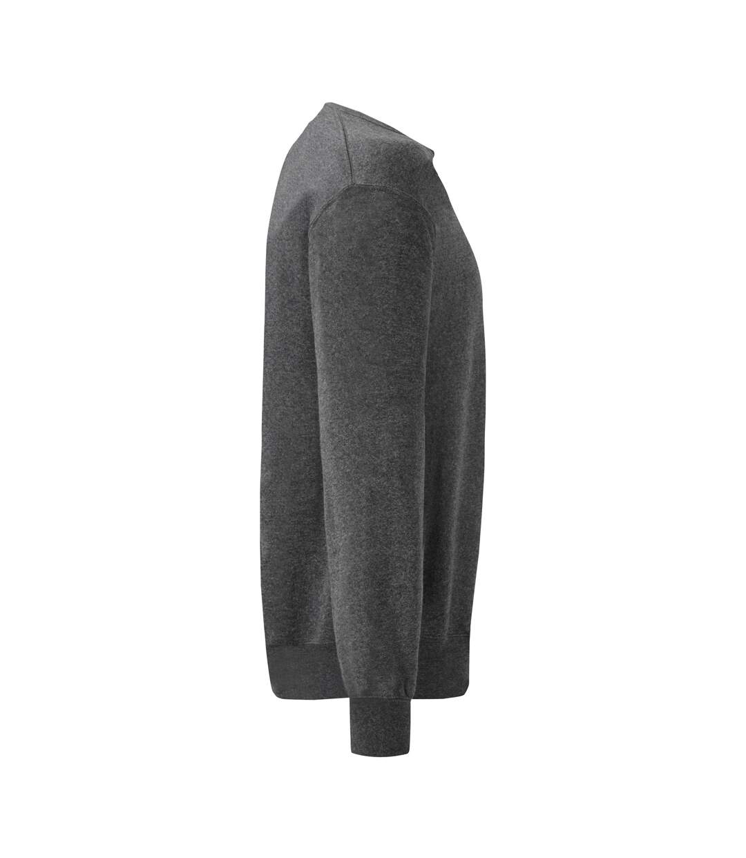 Sweat homme gris foncé chiné Fruit of the Loom