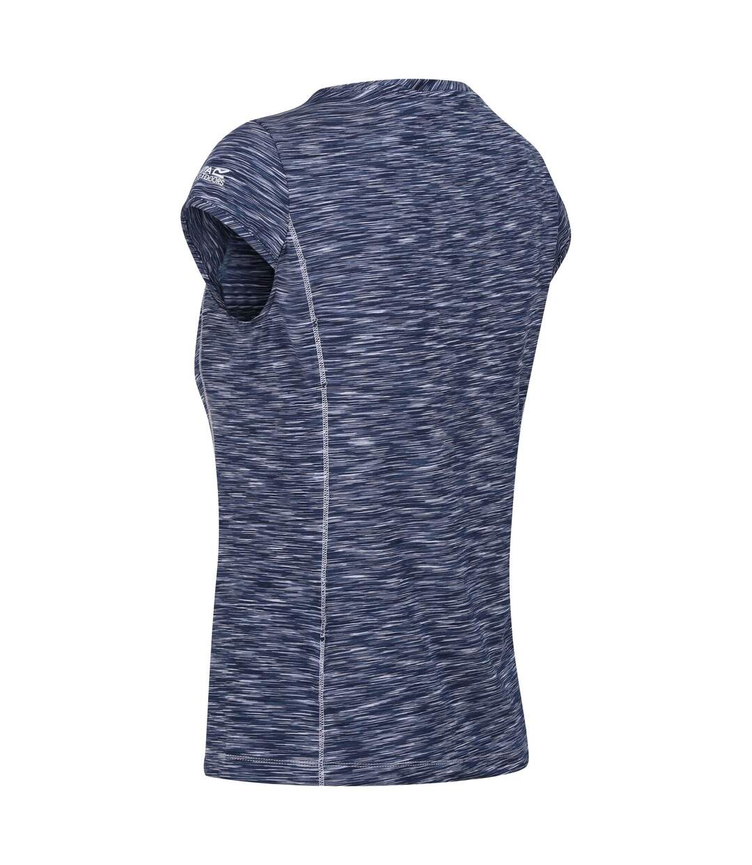 T-shirt hyperdimension femme bleu marine Regatta-4