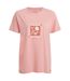 Womens/ladies Yago Deep Look Into Nature T-shirt Shell Pink Craghoppers-2