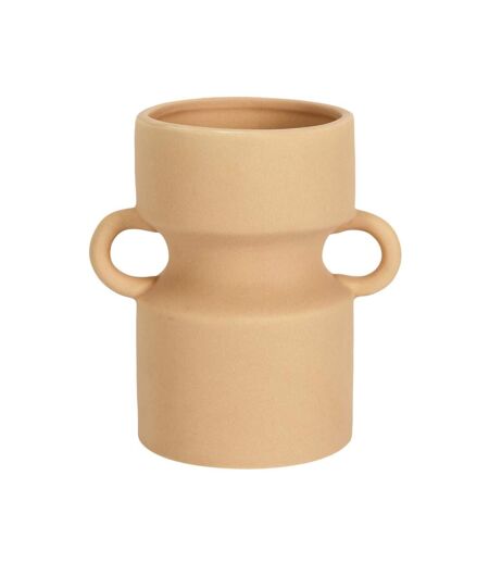 Vase avec Anse Déco Arty 15cm Beige Nude