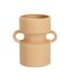 Vase avec Anse Déco Arty 15cm Beige Nude-2