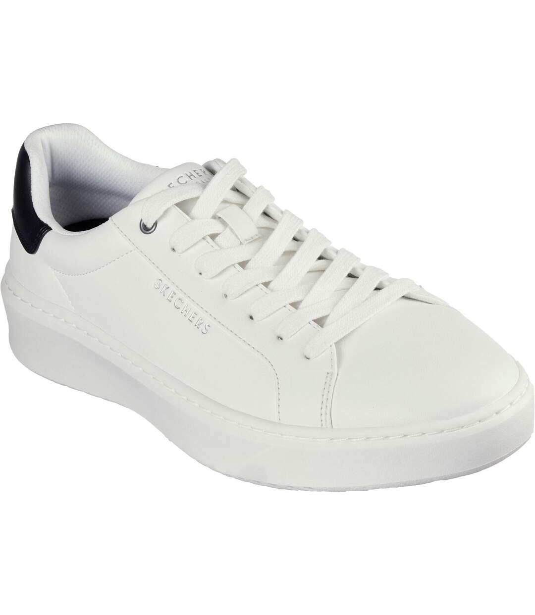 Mens Court Break Suit Trainers White Skechers-1