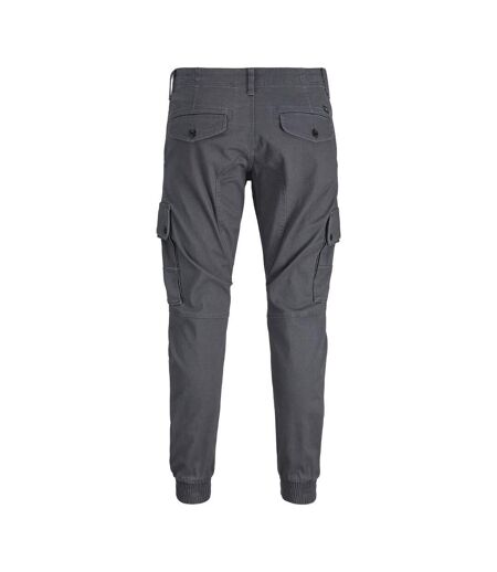 Pantalon cargo gris homme jack & jones warner 12167596 - w28-l32