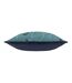 Wylder Abyss Chenille Jelly Fish Throw Pillow Cover (Petrol) (43cm x 43cm) - UTRV3002