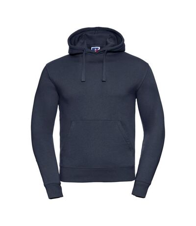 Mens Authentic Hoodie French Navy Russell