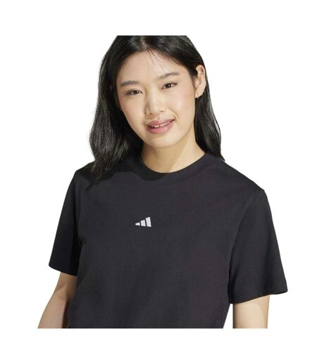 T-shirt Femme Noir Adidas