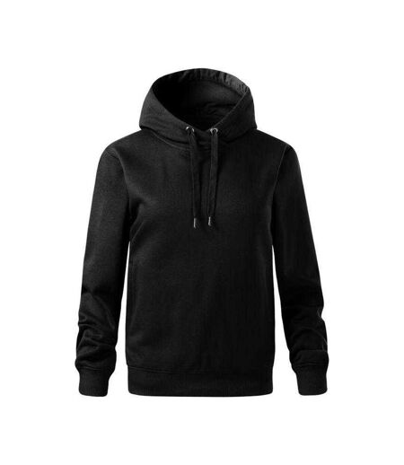 Sweat À Capuche Moon Femme Noir Malfini