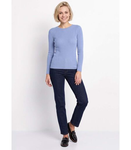 Pull chaud col rond laine mérinos