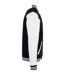 Veste De Base Contrastée Pour Hommes Noir Blanc Build Your Brand-4