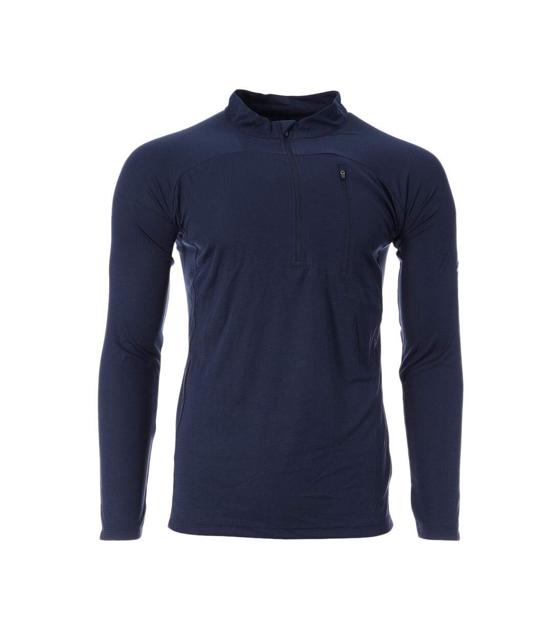 T-Shirt manches longues marine homme best mountain 108 - s-1