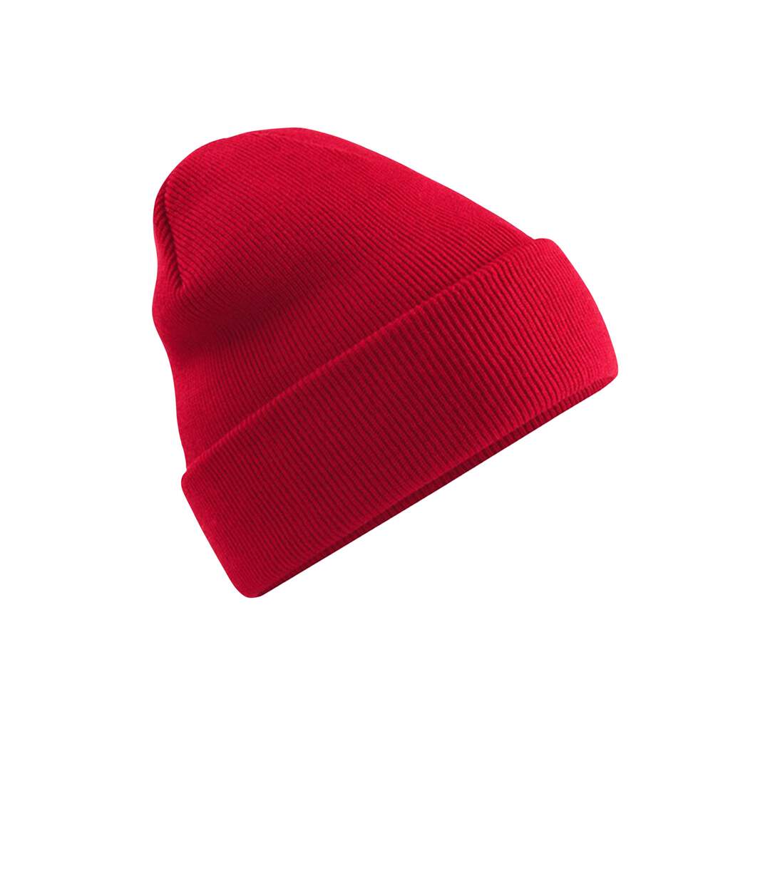 Bonnet original adulte rouge classique Beechfield