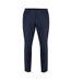Mens Leon Straight Leg Trousers Dark Blue Boss-1