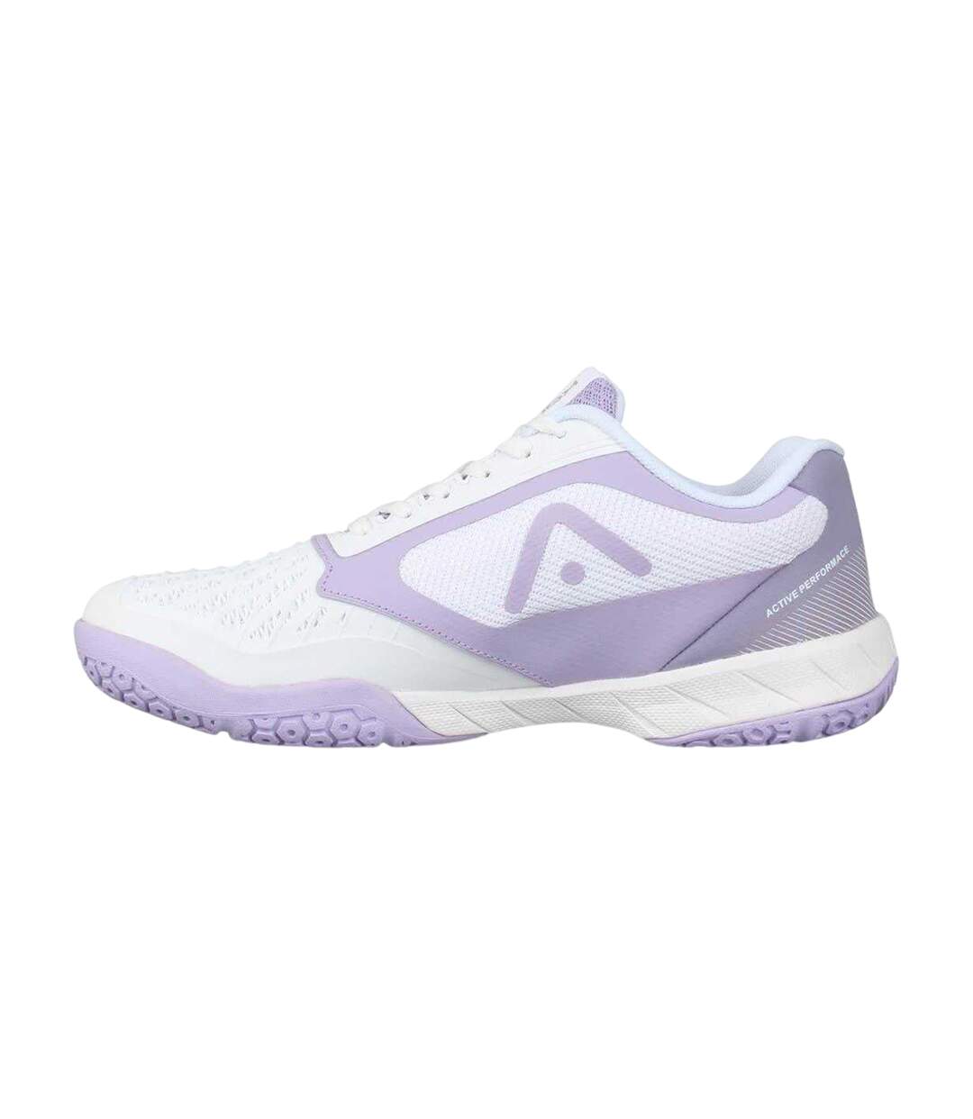 Womens/ladies Netball Shoes White Lilac KooGa-3