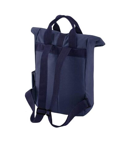 Unisex Adult Mini Recycled Twin Handle Backpack One Size Navy Dusk Bagbase