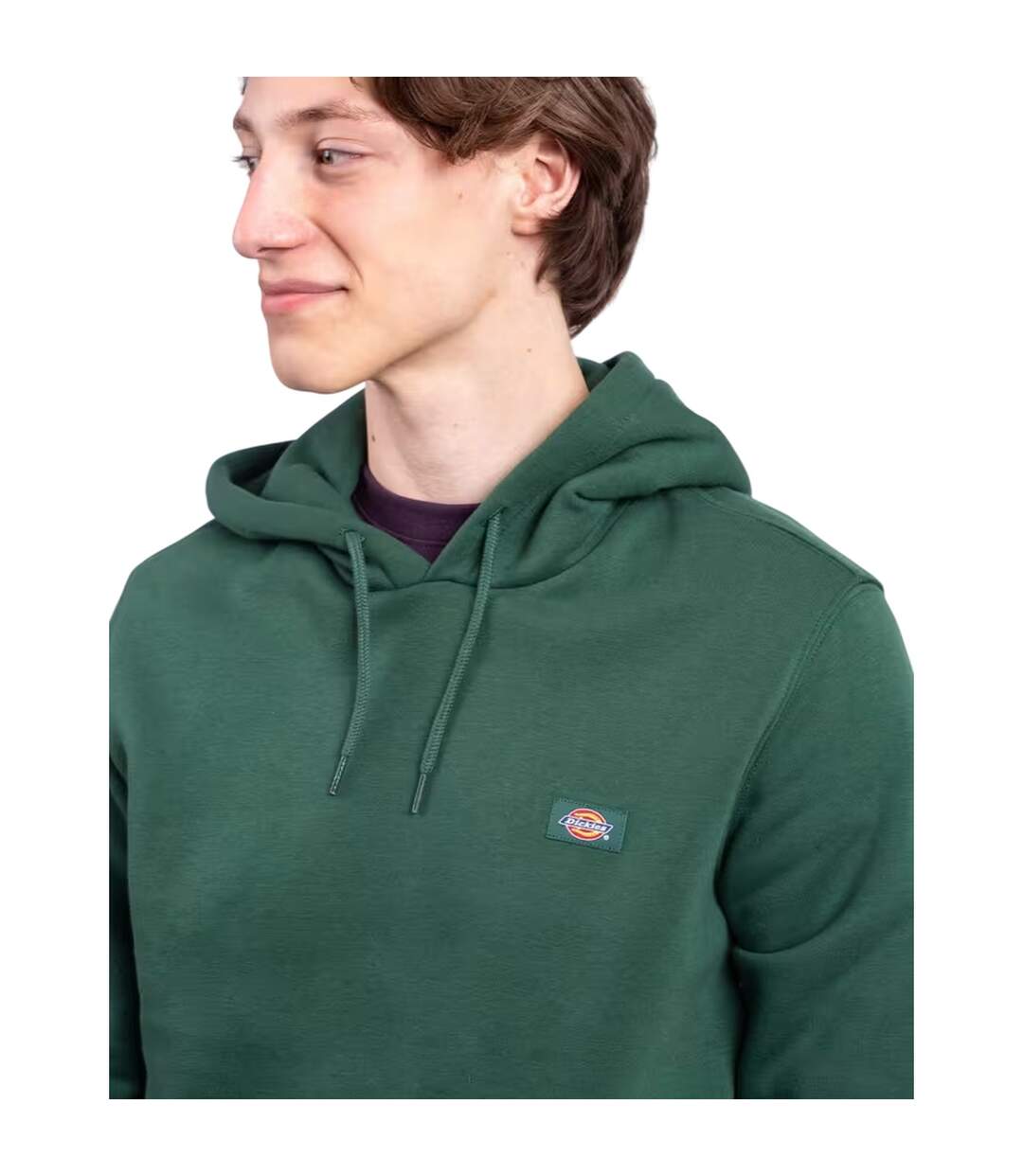Sweat À Capuche Oakport Homme Vert Foncé Dickies-4