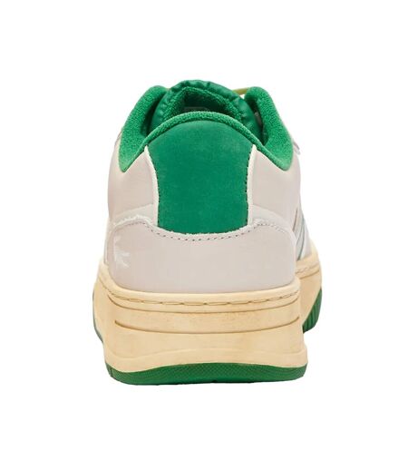 Baskets L001 Adulte Blanc Cassé Vert Lacoste