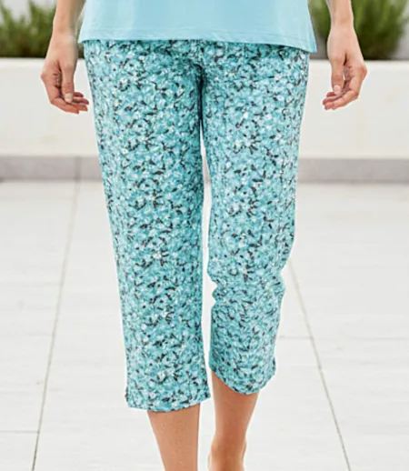 Le Pyjama Coton à Fleurs