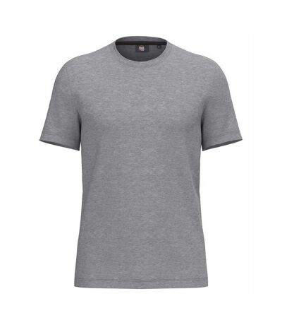 Unisex Adult Anti-bacterial Short-sleeved T-shirt Oxford Grey WK. Designed To Work