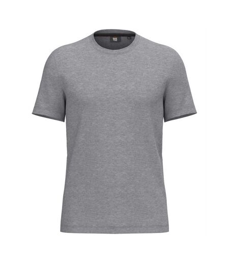 Unisex Adult Anti-bacterial Short-sleeved T-shirt Oxford Grey WK. Designed To Work