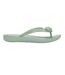Womens/ladies Platform Flip Flops Mint Green FitFlop-1