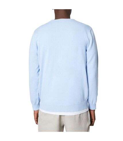 Maine Mens Lightweight Crew Neck Sweater (Light Blue)