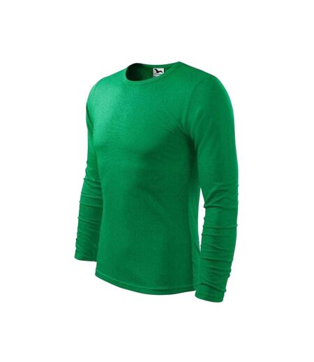 T-shirt Manches Longues Homme Vert Malfini