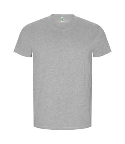 Roly Mens Golden Plain Short-Sleeved T-Shirt (Grey Marl)