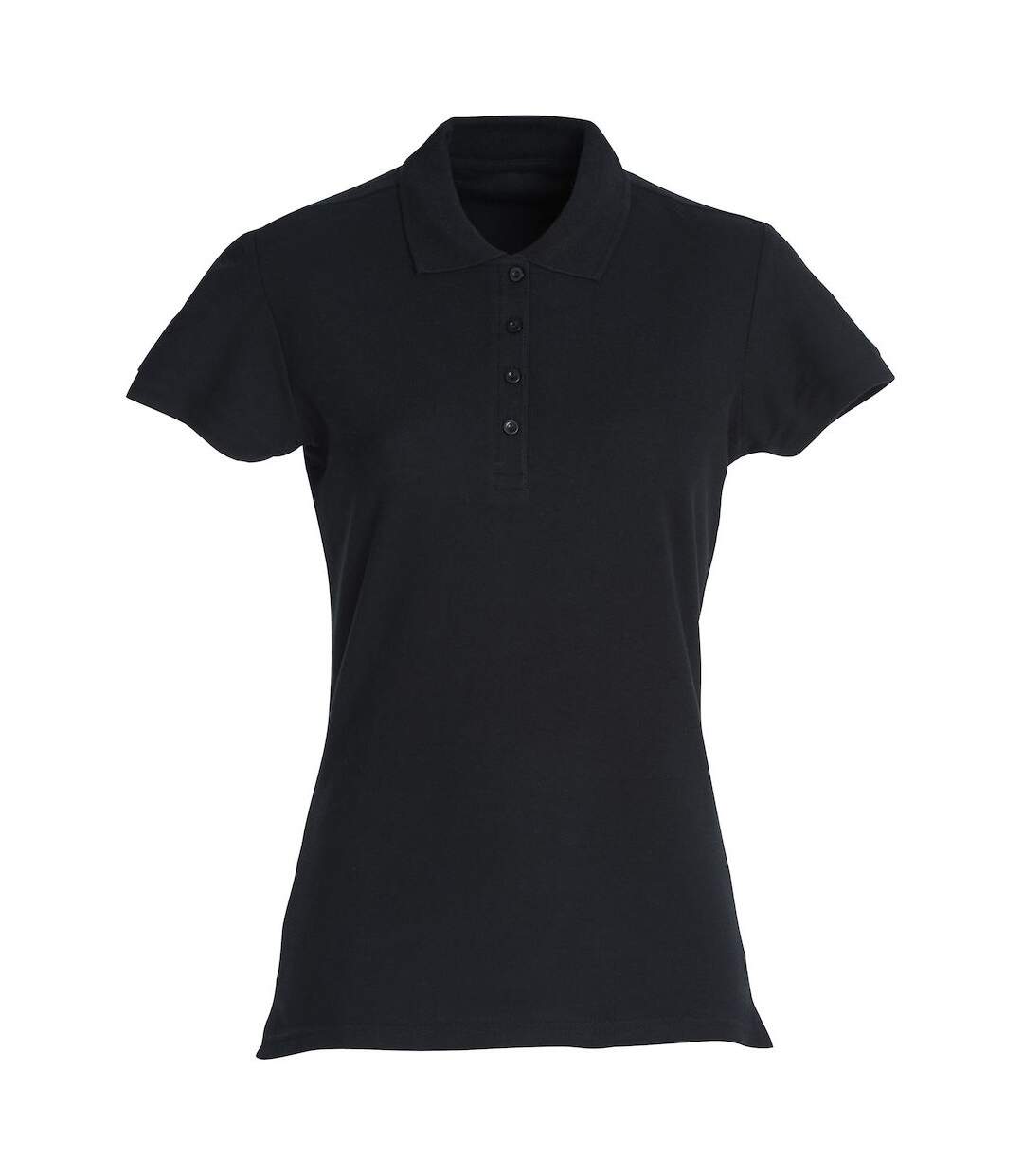 Polo Femme Noir Clique-1