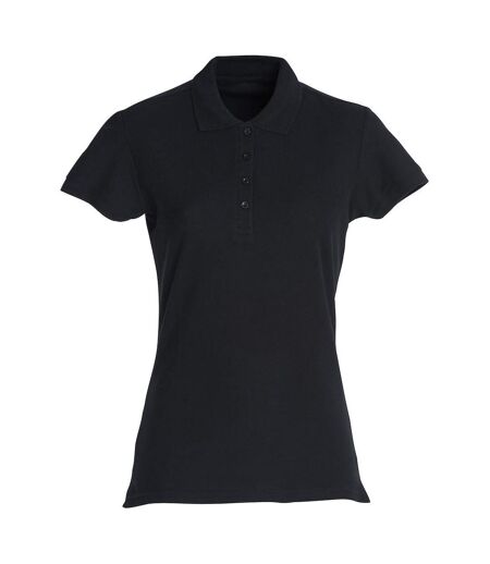 Polo Femme Noir Clique
