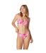 Haut de maillot de bain balconnet rose Fouta-4