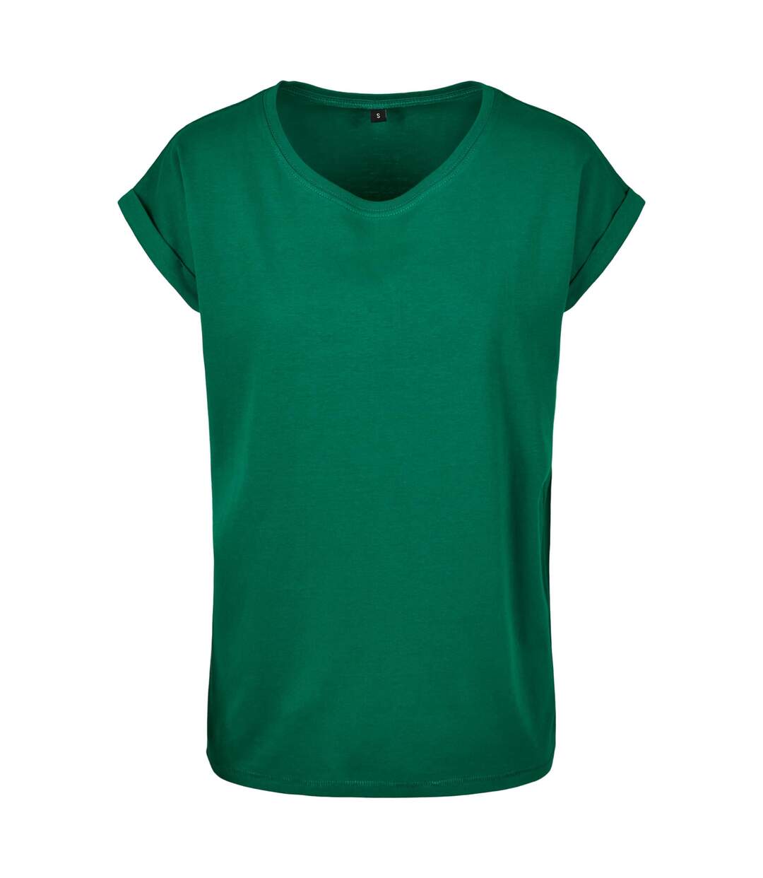 T-shirt Femme Vert Forêt Build Your Brand-2