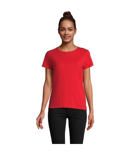 T-shirt Pioneer Femme Rouge Vif SOLS