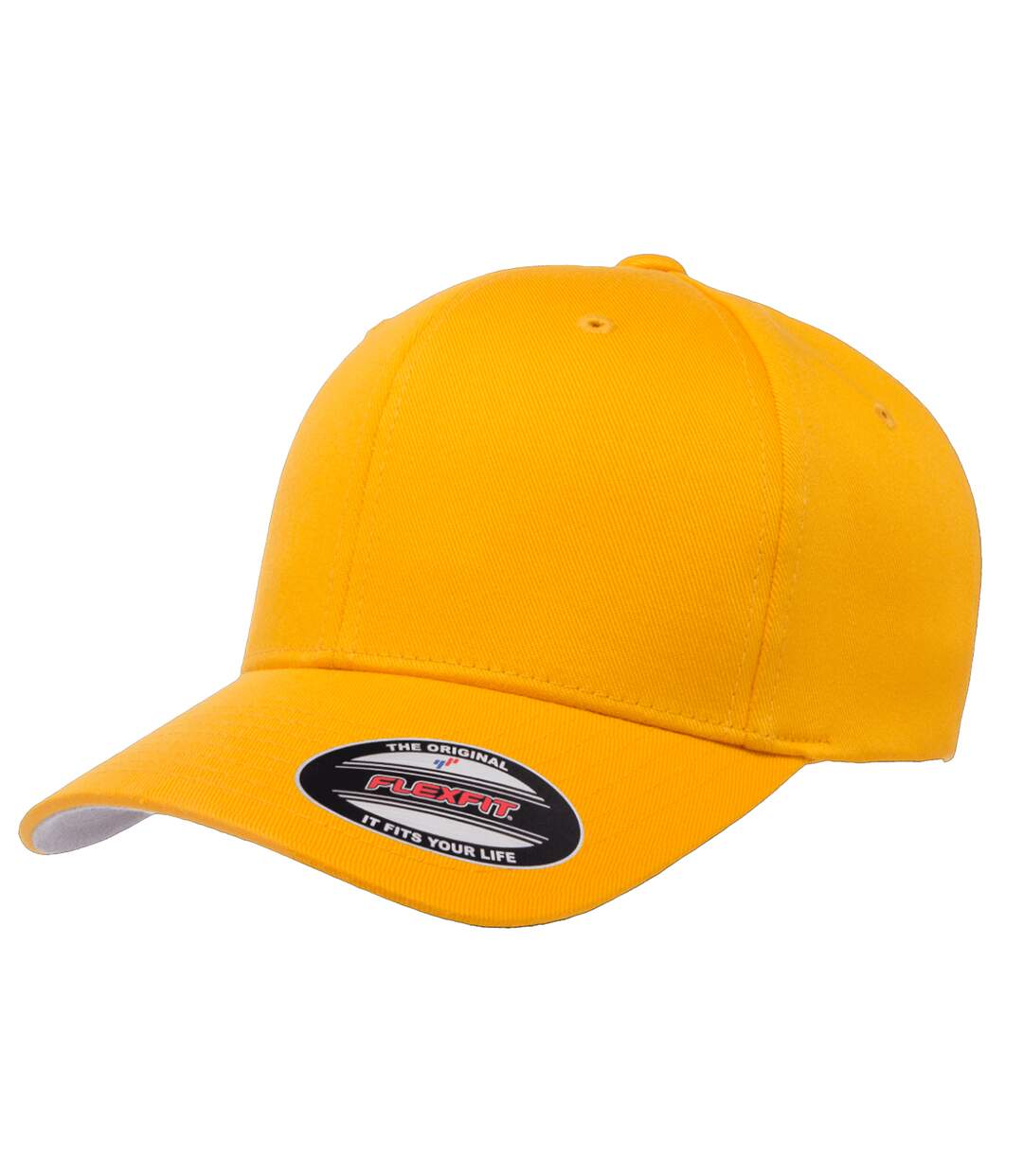 Casquette de baseball homme jaune or Yupoong