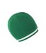 Bonnet National Adulte Vert Kelly Blanc Result Winter Essentials-2
