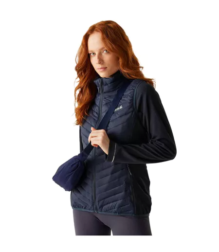 Womens/ladies Andreson Hybrid Gilet Navy Regatta