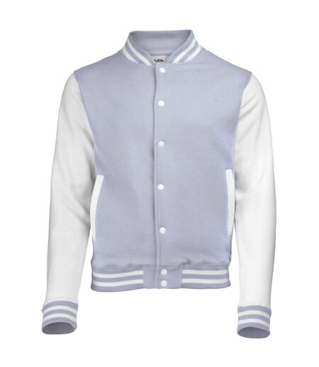 Veste hommes gris/blanc Awdis