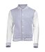 Veste hommes gris/blanc Awdis-1