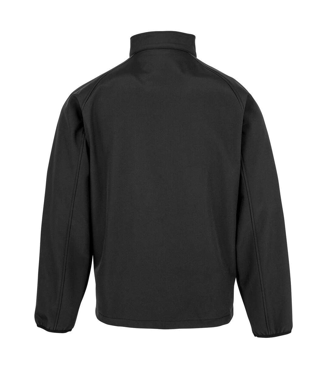 Mens printable soft shell jacket black Result Genuine Recycled-2