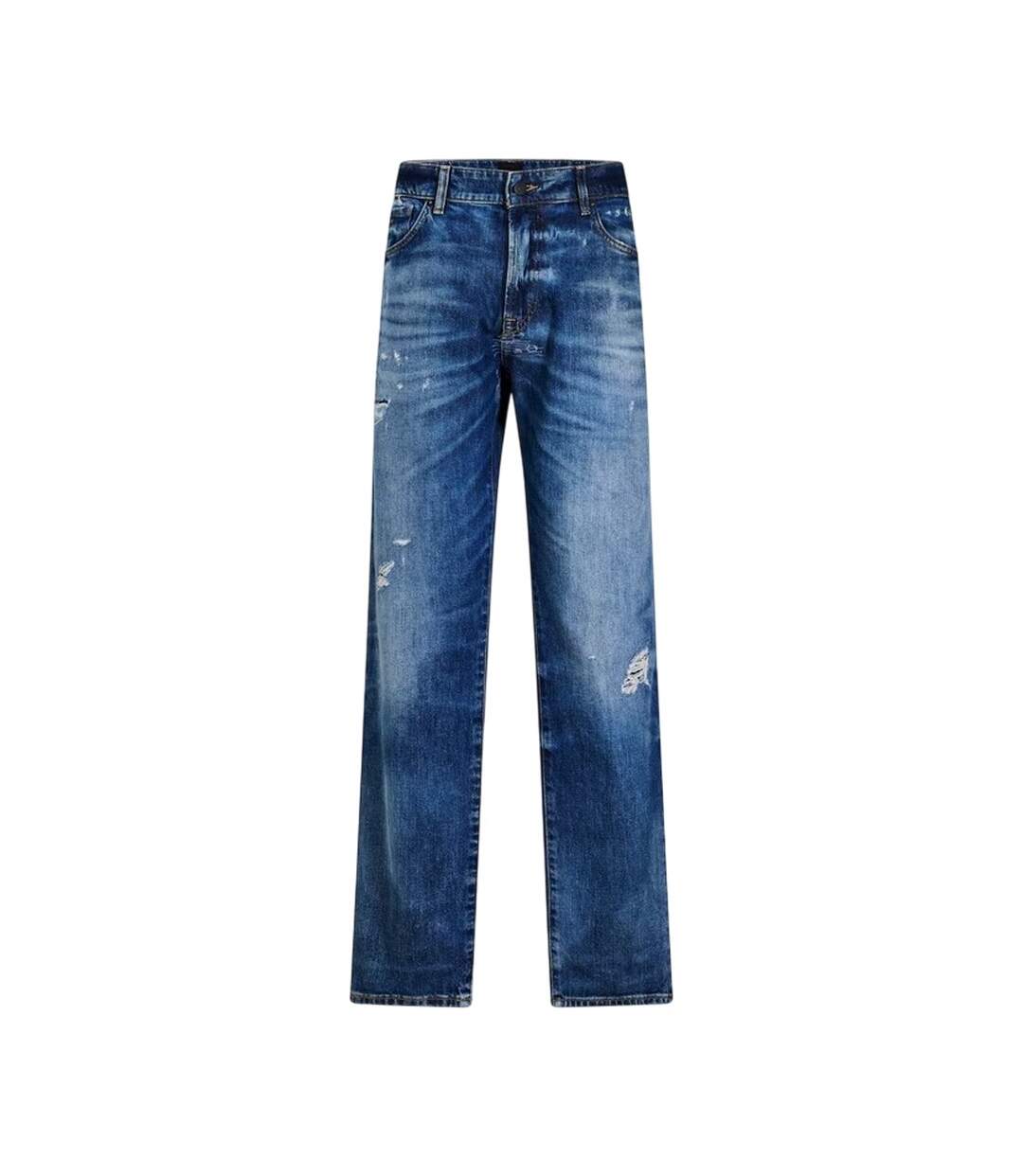 Jean Re.maine Homme Bleu Vif Boss-2