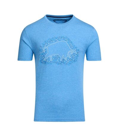 T-shirt homme bleu denim Raging Bull