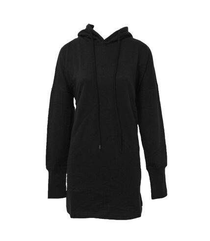 Mantis Womens/Ladies Hoodie Dress (Black) - UTPC3276