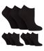 9 Pack Womens Diabetic Trainer Socks | Wide Ankle Socks for Swollen Feet-1